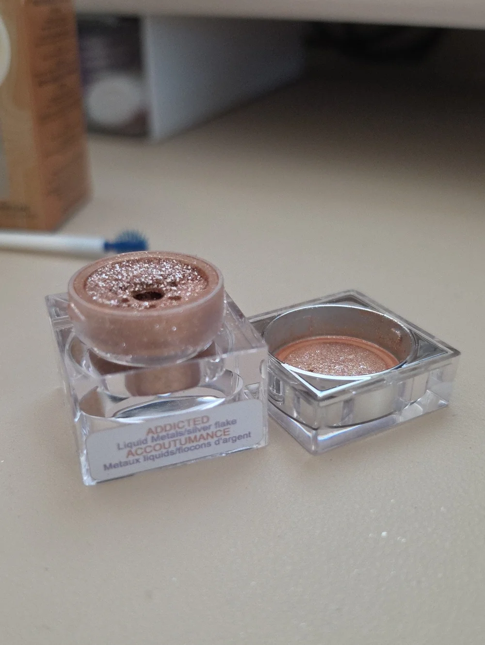 LIT Cosmetics Glitter Eyeshadow Set of 4 + Clearly Liquid Glitter Base